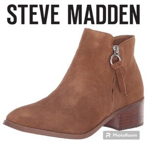 Steve Madden suede booties SIZE 8
